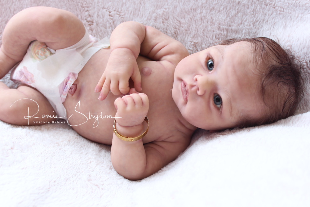 preemie full body silicone baby girl